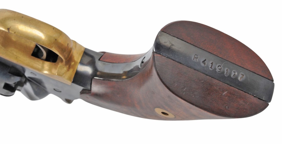 Italian Uberti Pietta Remington Model 1860 New Army 44 Cal. SA Percussion Revolver (A1) - 5