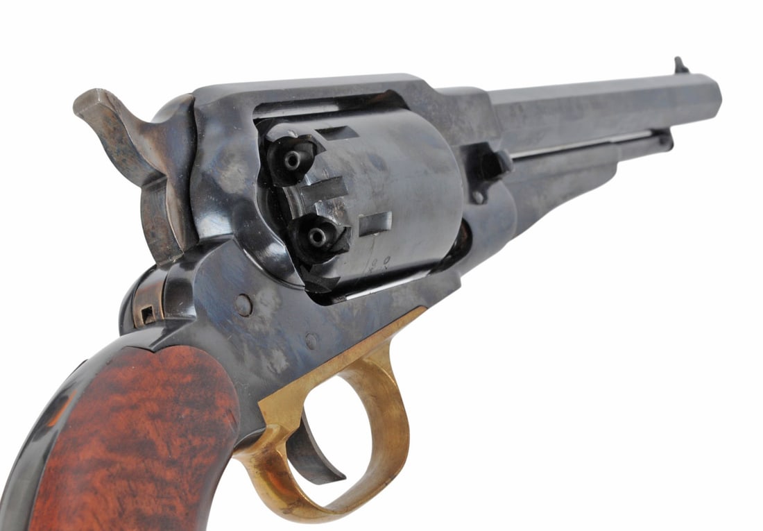 Italian Uberti Pietta Remington Model 1860 New Army 44 Cal. SA Percussion Revolver (A1) - 6