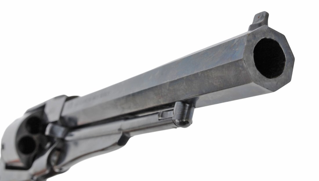 Italian Uberti Pietta Remington Model 1860 New Army 44 Cal. SA Percussion Revolver (A1) - 7