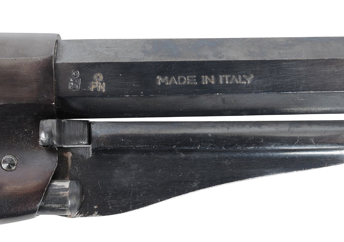 Italian Uberti Remington Model 1860 New Army 36 Cal. Single Action Percussion Revolver No FFL (A1) - 2