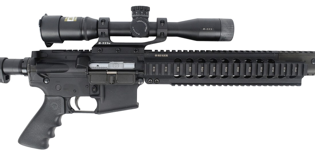 Ruger SR-556 5.56x45mm Semi-auto Rifle FFL Required: 591-02800 (S6J1) - 2