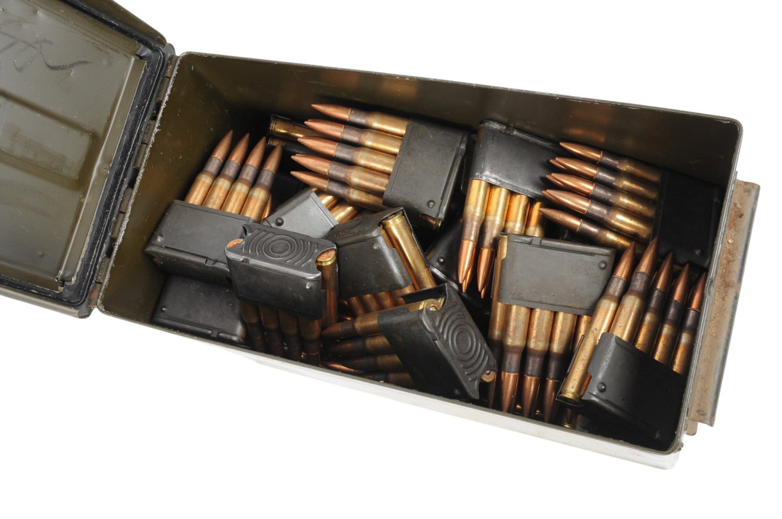 US/Greek 30-06 150gr On M1 Enbloc Clips Ammo Lot of 352 (S6J) (1 of 3)