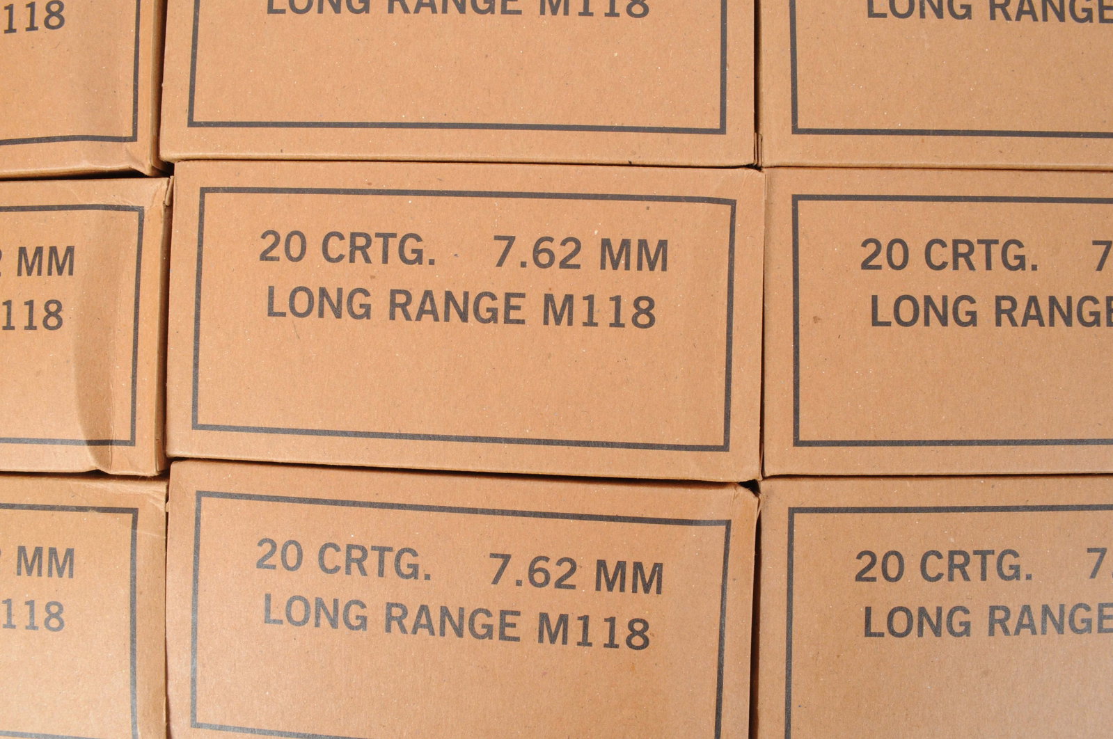 M118 7.62x51mm Long Range Ammo Lot of 400 Rounds (S6J) - 2