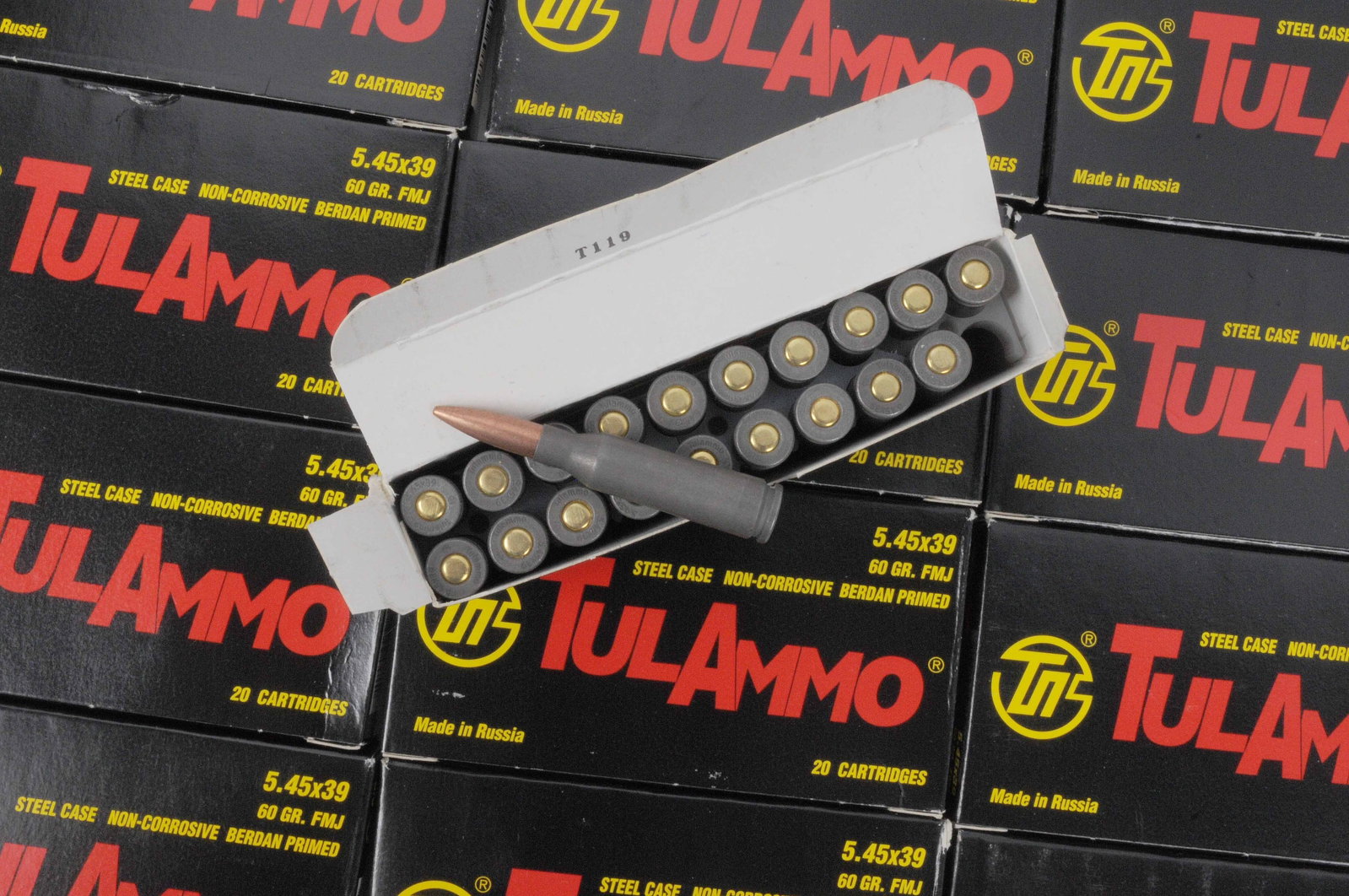 Tula Ammo 5.45x39mm 60gr Ammo Lot of 700 Rounds (W3G) - 2