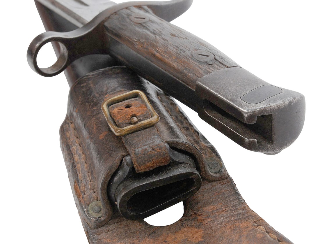 Imperial Japanese WWII Type 30 Arisaka Rifle Bayonet (GAX) - 8