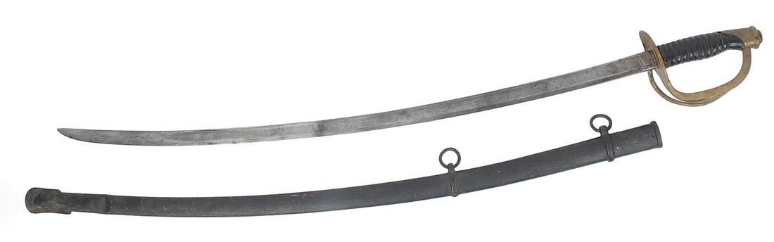US Civil War Union Mansfield & Lamb Model 1860 Infantry Officers Sword (HKR) - 4