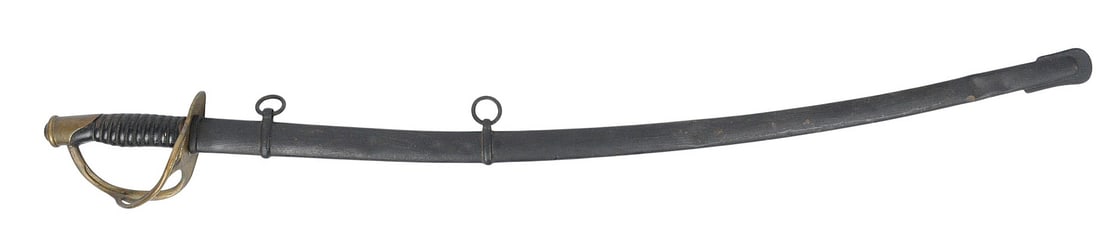 US Civil War Union Mansfield & Lamb Model 1860 Infantry Officers Sword (HKR) - 6