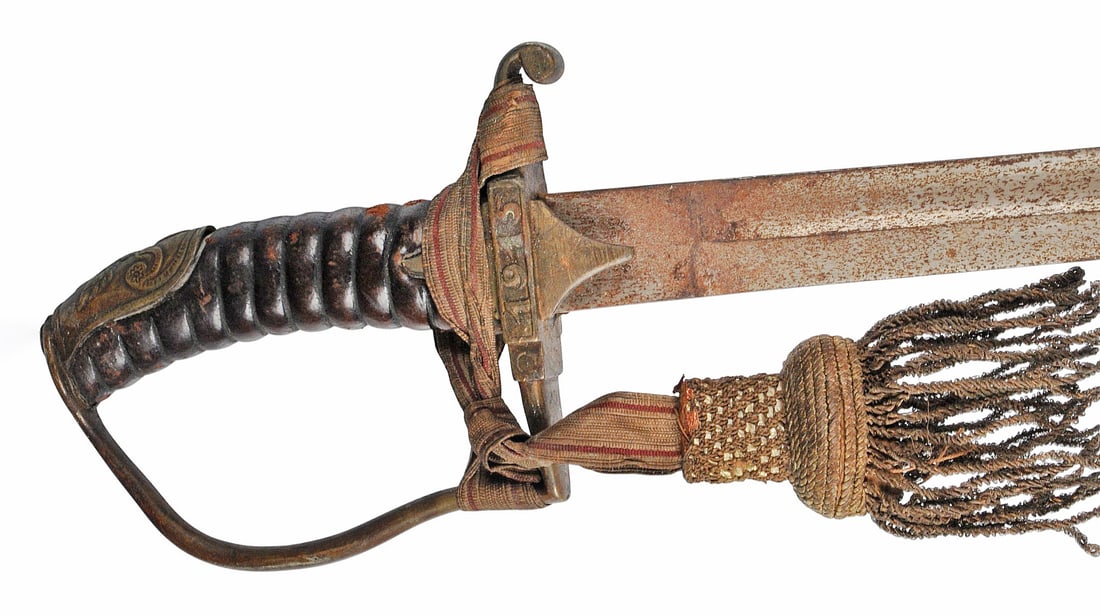 European WWI 1915 Dated Cavalry Style Sword with Dress Knot (HKR) - 2