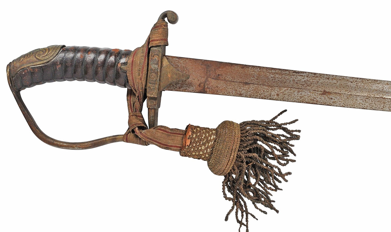European WWI 1915 Dated Cavalry Style Sword with Dress Knot (HKR) - 3