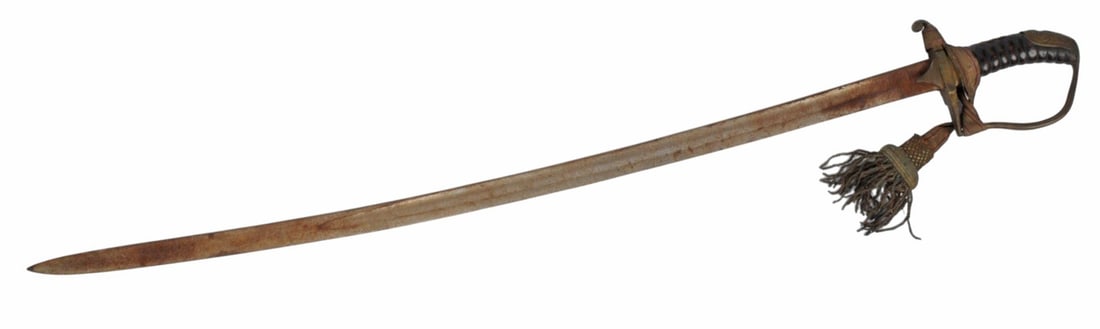 European WWI 1915 Dated Cavalry Style Sword with Dress Knot (HKR) - 6