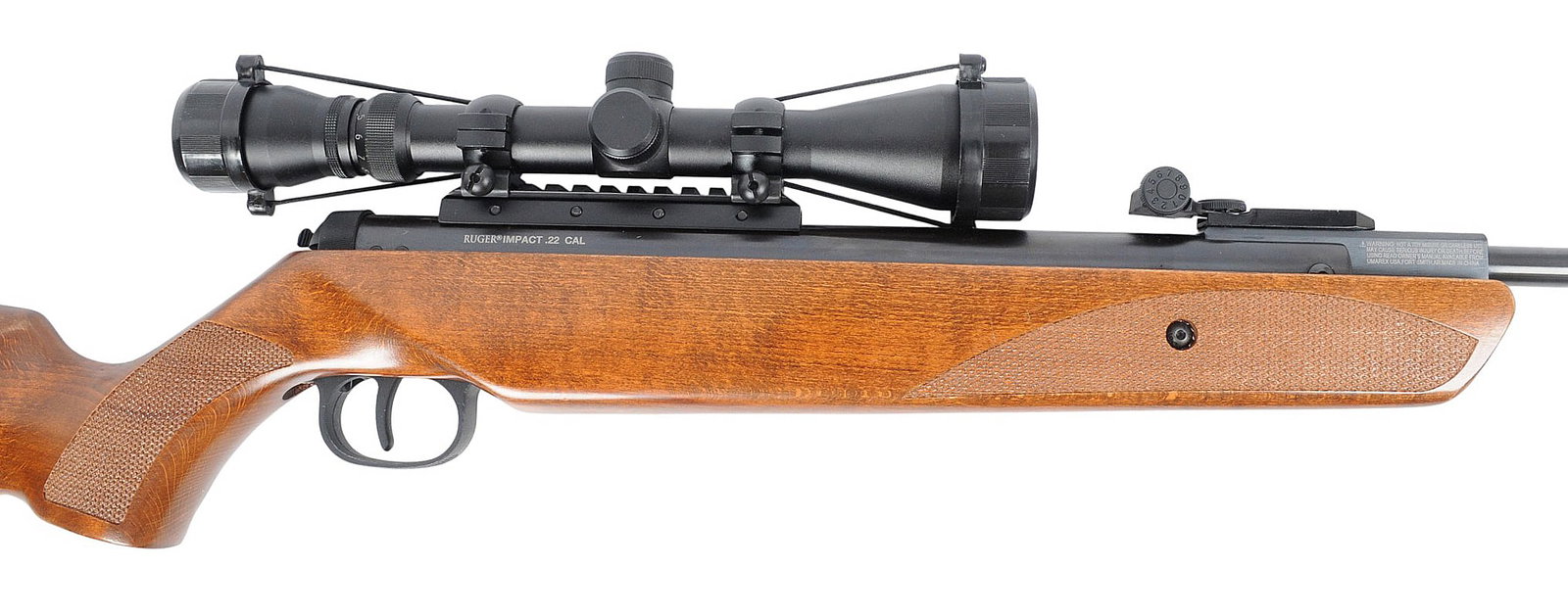 Ruger Impact 22 Cal. Pellet Rifle with Optima 3-9x40 Scope No FFL(JGD1) - 2