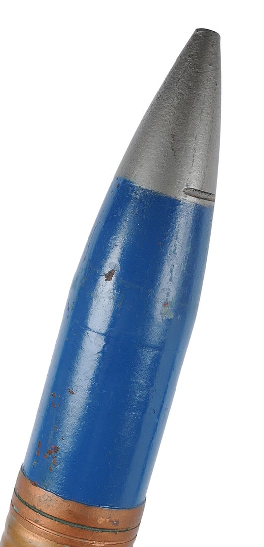US Navy WWII Inert 76mm Otto Melara Training Munition (DB) - 2
