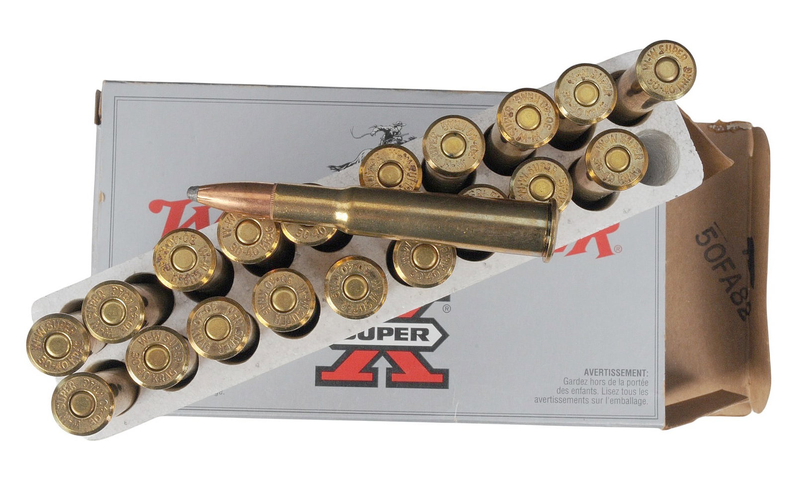 Winchester 30-40 Krag Ammunition 1 Box of 20 Rounds (ENV) - 3