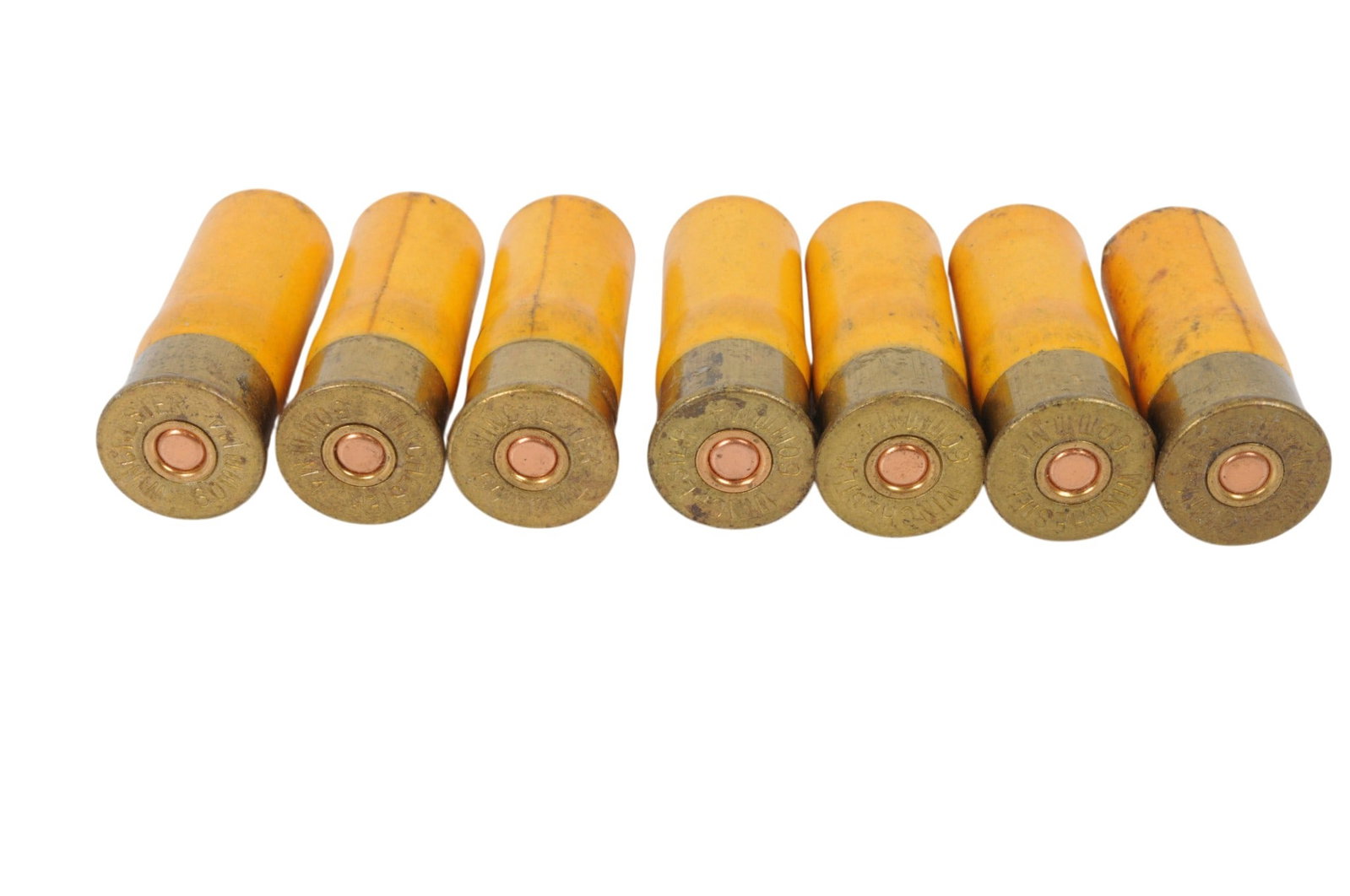 Unusual 60mm M4 Shotgun Shell Lot of 7 (D3J) - 2