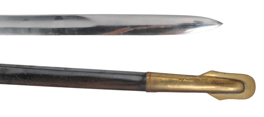 Indian Made Reproduction Confederate Field Officers Sword (K4J) - 17