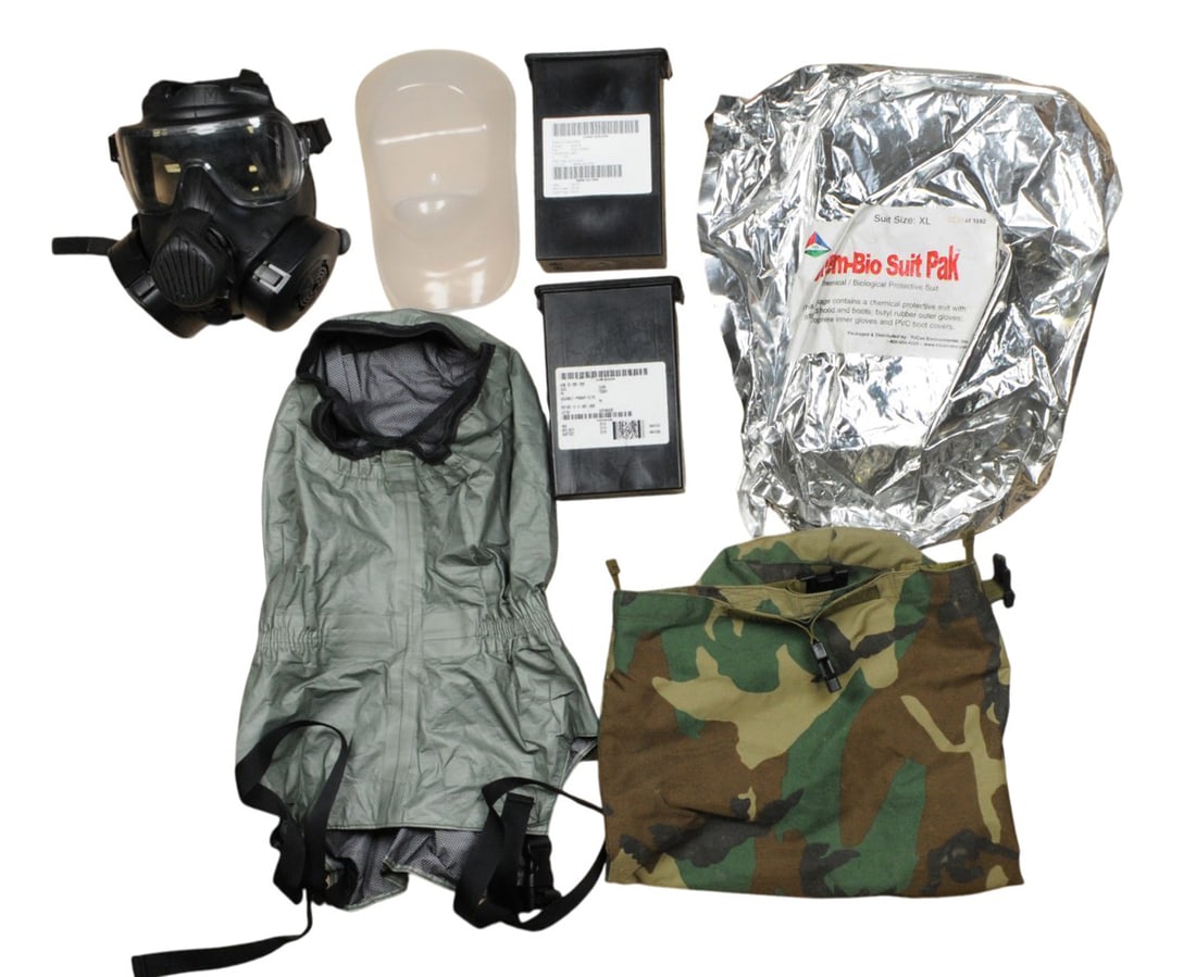 M50 GAS MASK LOT (SLJ) - 2