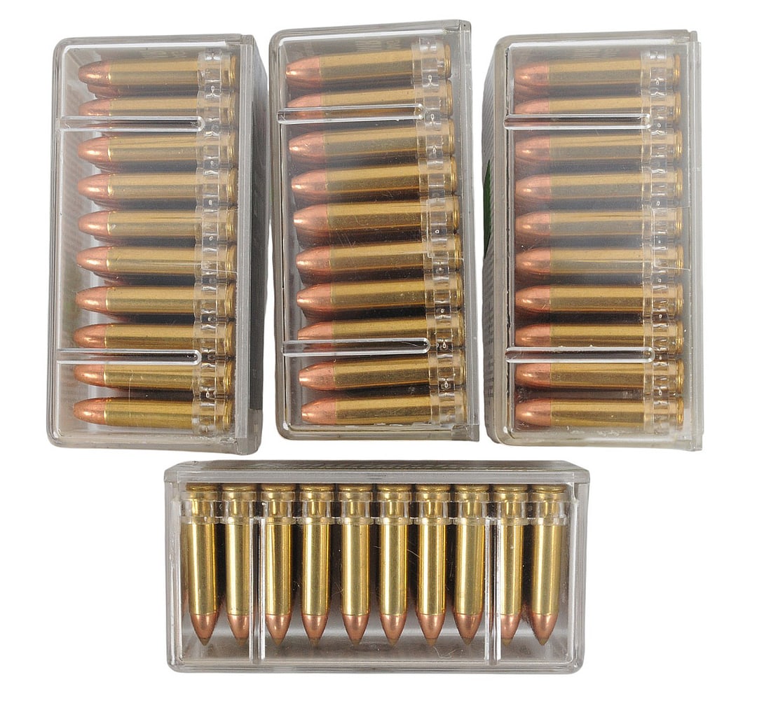 .22 WMR Ammunition Lot of 4 Boxes (RW) - 2