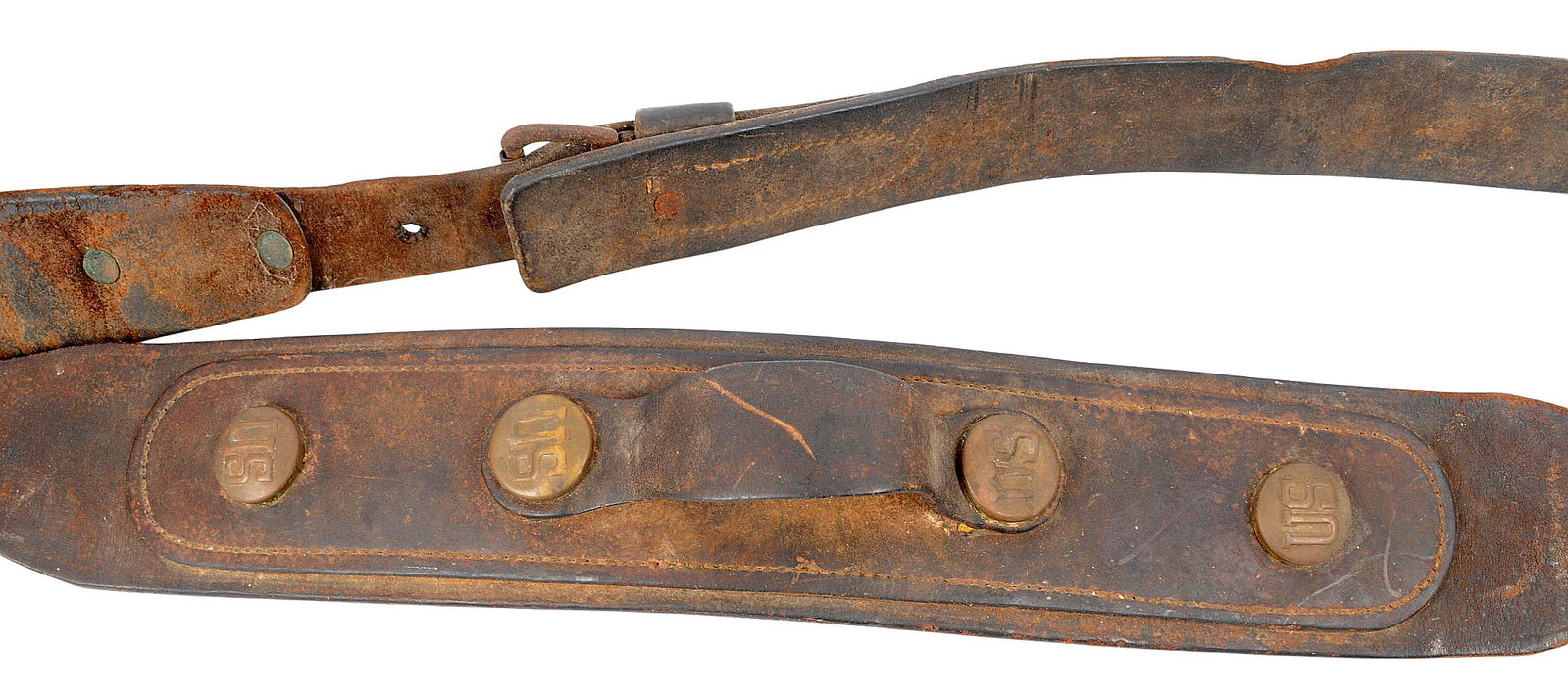 LEATHER MILITARY SWORD OR SABER HANGER (HKR) - 3