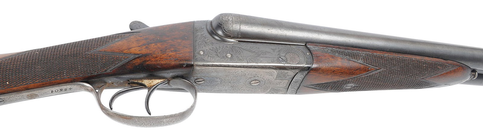 British vintage BSA 12 Gauge Side x Side Shotgun - FFL # (A1) - 3