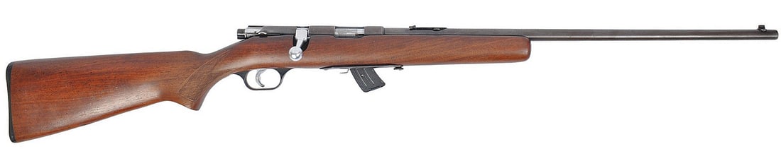 Savage Model 4C 22LR Bolt Action Rifle FFL NSN (A1): A Savage Model 4C 22LR Bolt Action Rifle in good condition with a bright and defined bore. The action appears to function properly with moderate grey, brown patina to the original finish.