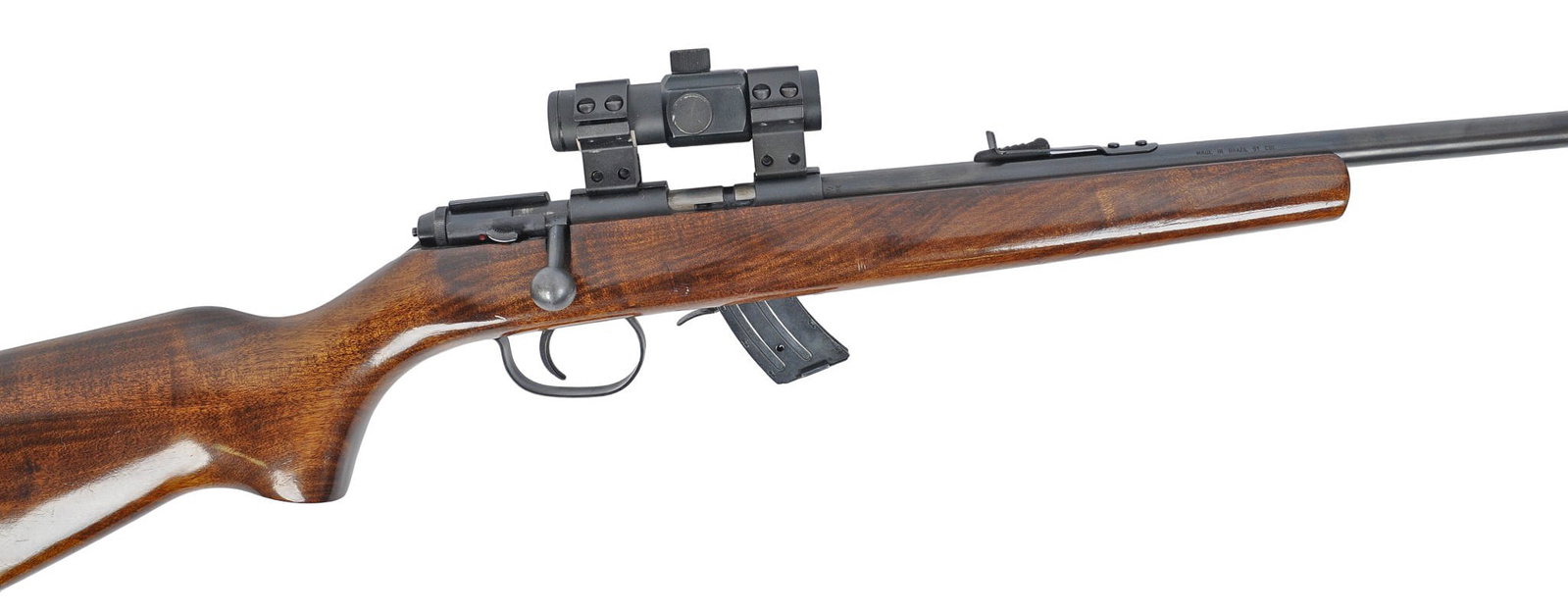 Brazilian CBC Model 122 22LR Bolt Action Rifle with Walther Red Dot Sight FFL 162916 (A1) - 2