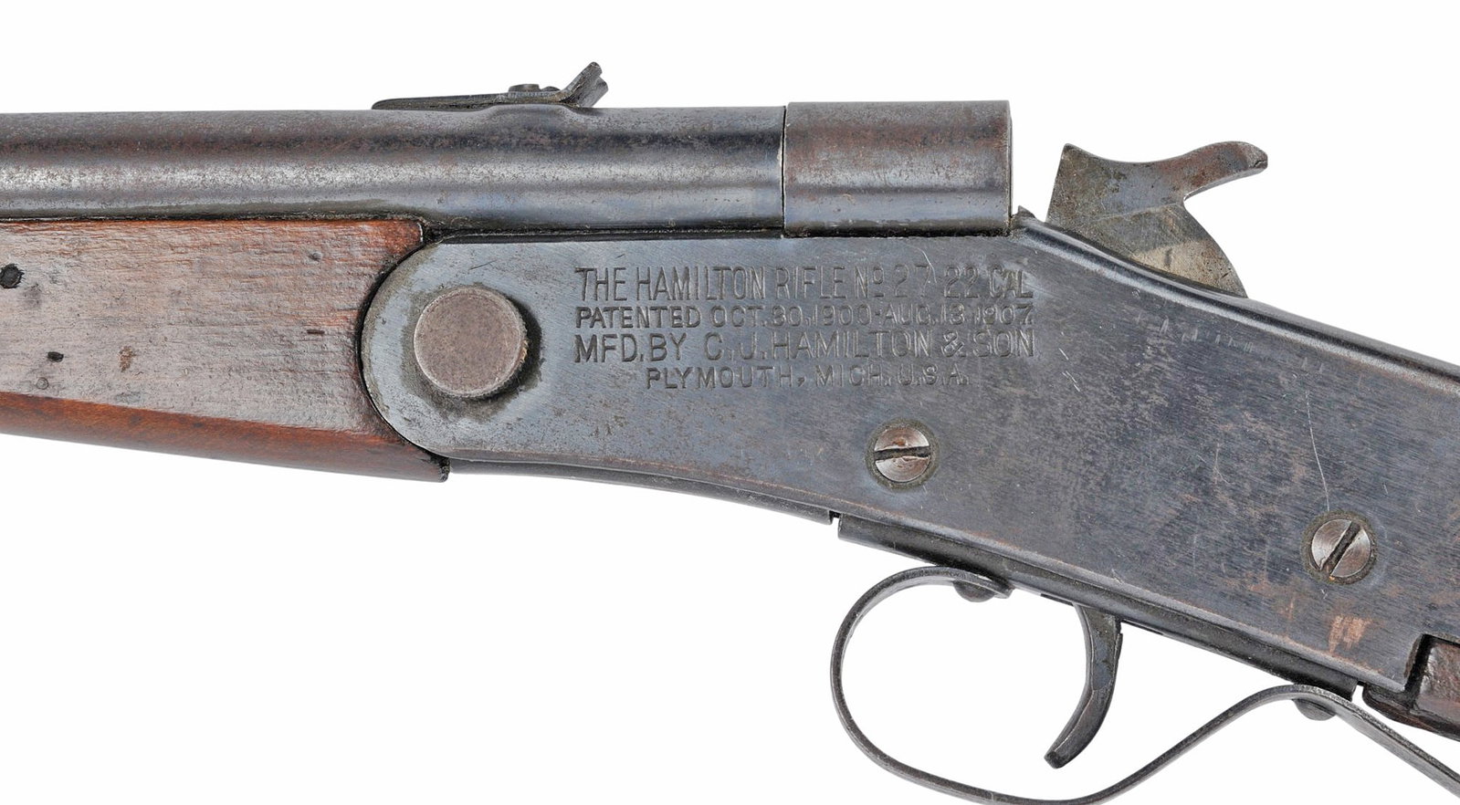 C.J. Hamilton and Son "The Hamilton" 22LR Single Shot Break Action Rifle FFL NSN (A1) - 6