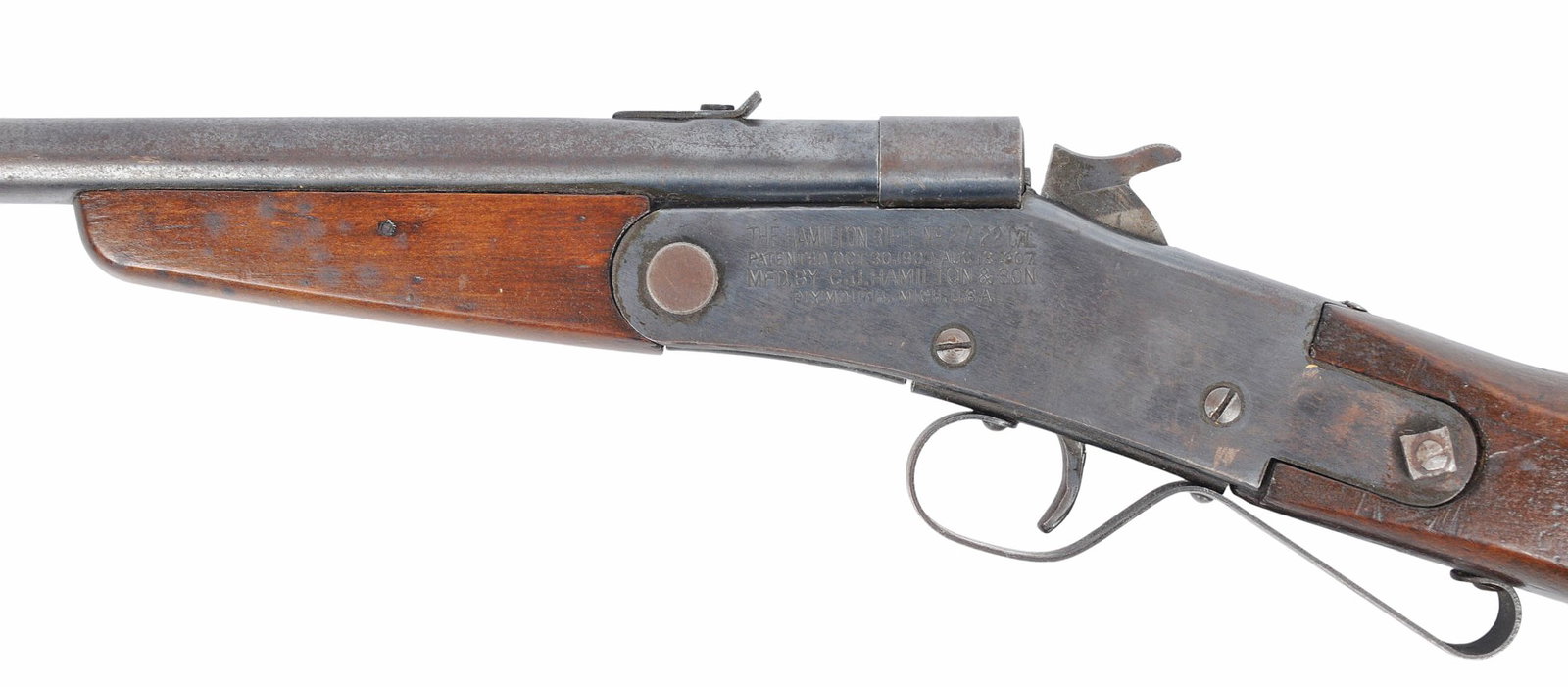C.J. Hamilton and Son "The Hamilton" 22LR Single Shot Break Action Rifle FFL NSN (A1) - 7