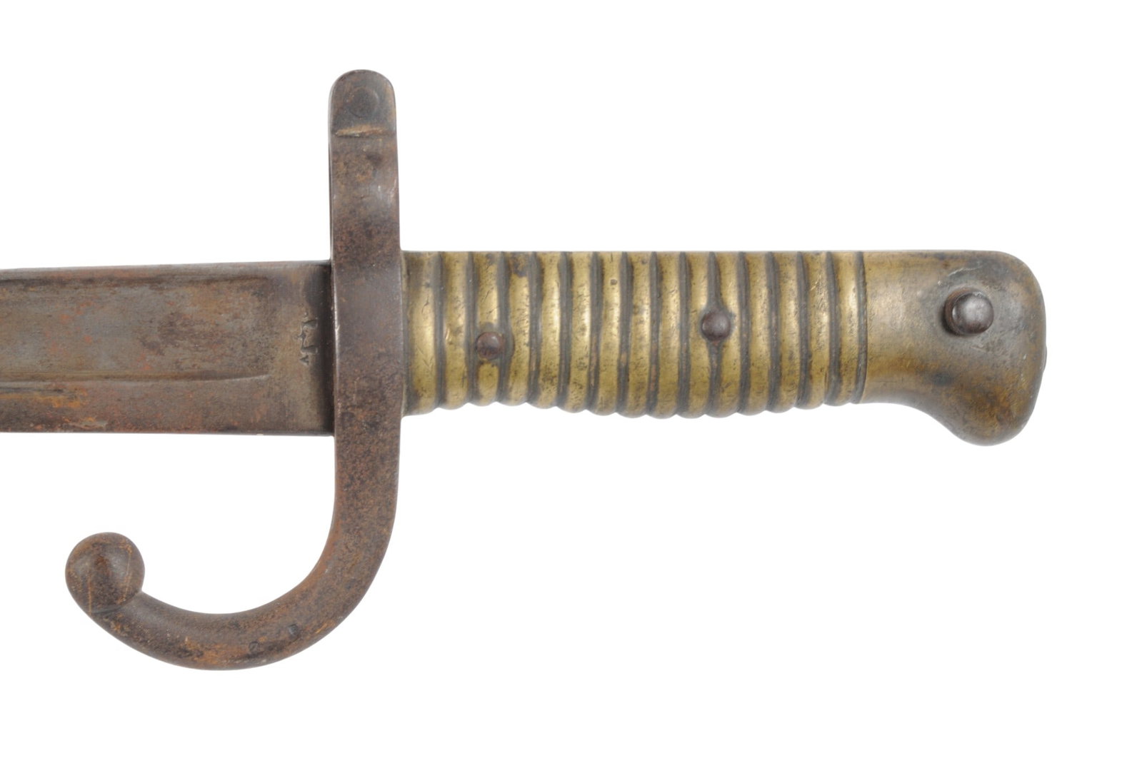 Scarce German Made French Contract Model 1866 Chassepot Saber Bayonet (A) - 4
