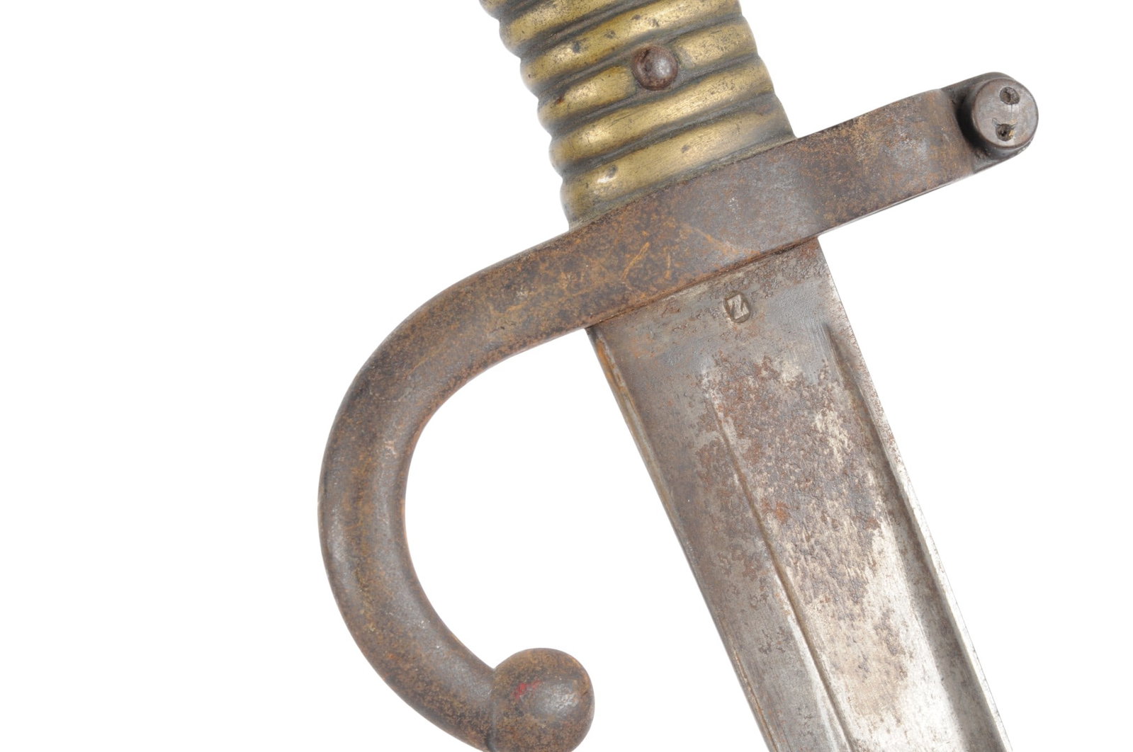 Scarce German Made French Contract Model 1866 Chassepot Saber Bayonet (A) - 5