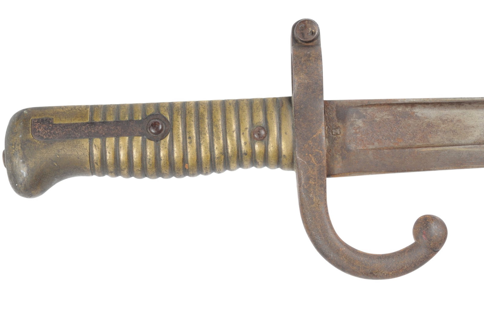 Scarce German Made French Contract Model 1866 Chassepot Saber Bayonet (A) - 6