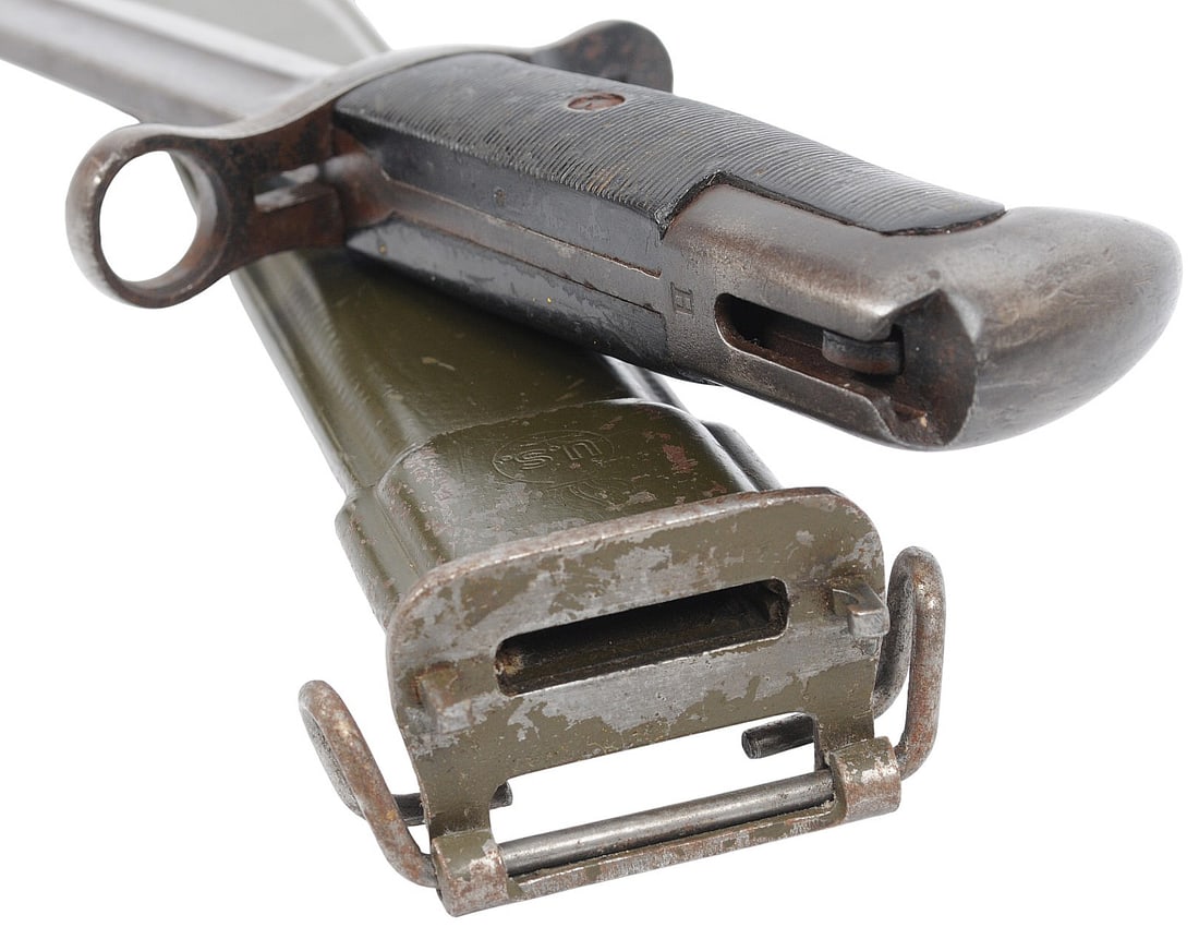 US Military WWII - Korean War Era M1 Garand Bayonet (A) - 6