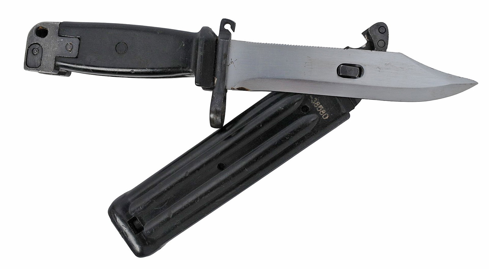 Yugoslavian M70 AK47 Rifle Bayonet(SDJ): A Yugoslavian M70 AK47 Rifle Bayonet in good to very good condition.