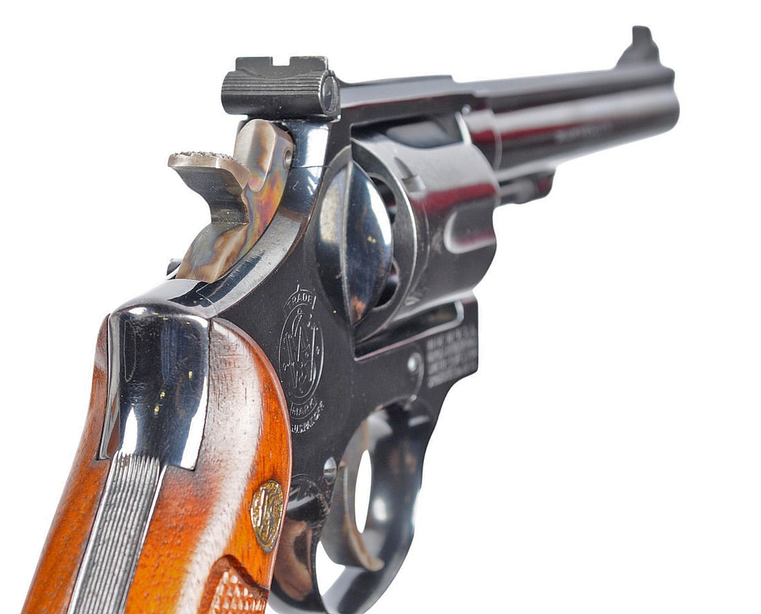 Smith and Wesson Model 14-3 .38 Spl Revolver FFL Required: K932801 (JC1) - 10