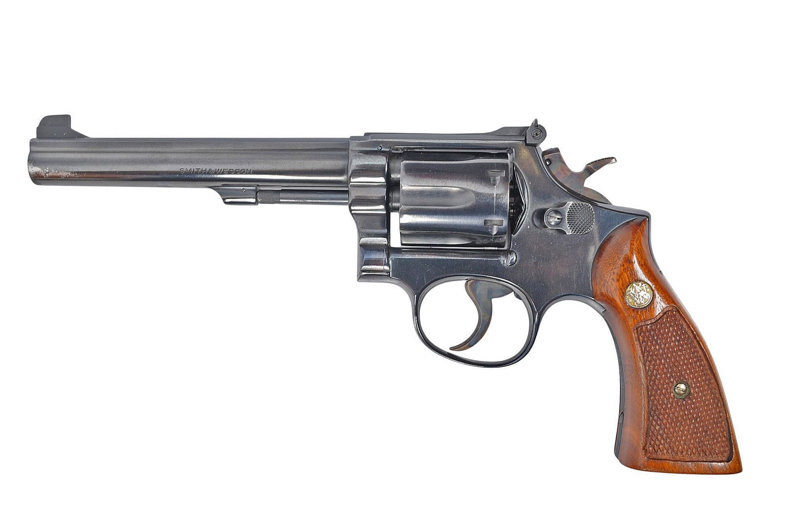 Smith and Wesson Model 14-3 .38 Spl Revolver FFL Required: K932801 (JC1) - 5