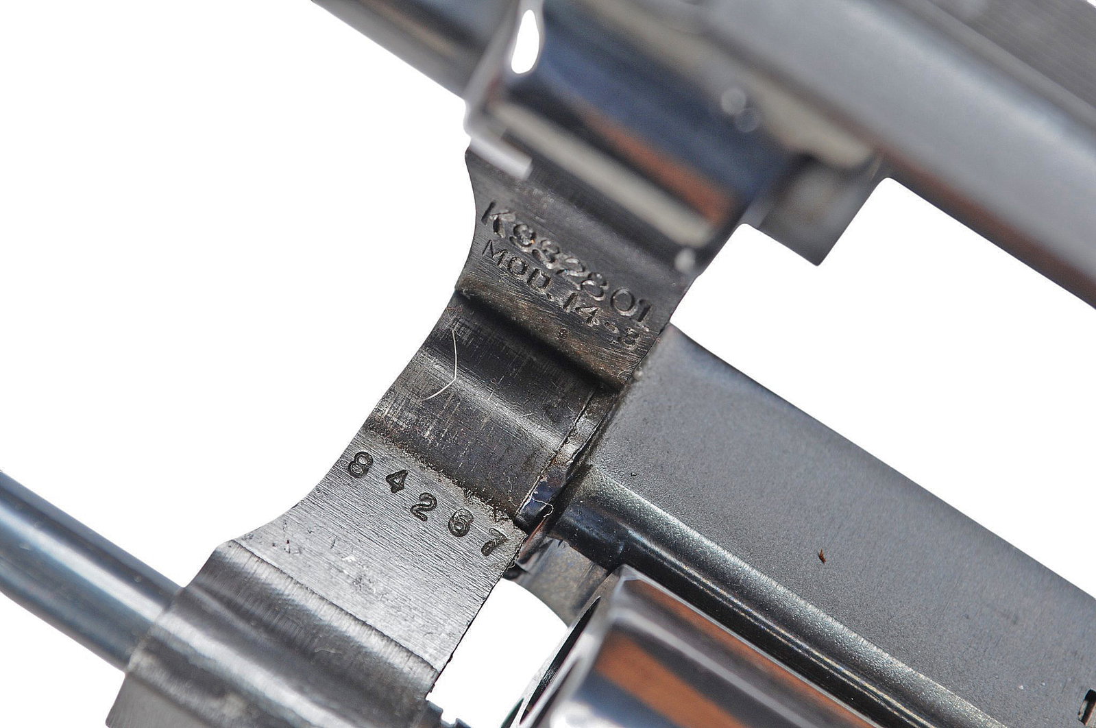 Smith and Wesson Model 14-3 .38 Spl Revolver FFL Required: K932801 (JC1) - 8