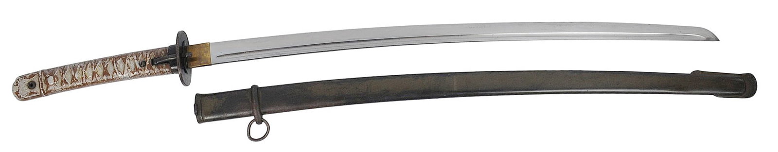 Imperial Japanese WWII Arsenal Made "Late War" Type 95 NCO Gunto Katana (CPD) (1 of 9)