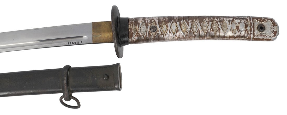 Imperial Japanese WWII Arsenal Made "Late War" Type 95 NCO Gunto Katana (CPD) - 4
