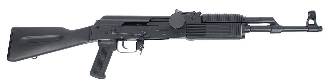Russian Molot Vepr 7.62x39mm Semi-auto Rifle FFL Required: 17VCO4815 (W3M1): A Russian Molot Vepr 7.62x39mm Semi-auto Rifle that is in very good condition with a bright and defined bore. The action appears to function properly, and the finish shows little to no usage wear. Com
