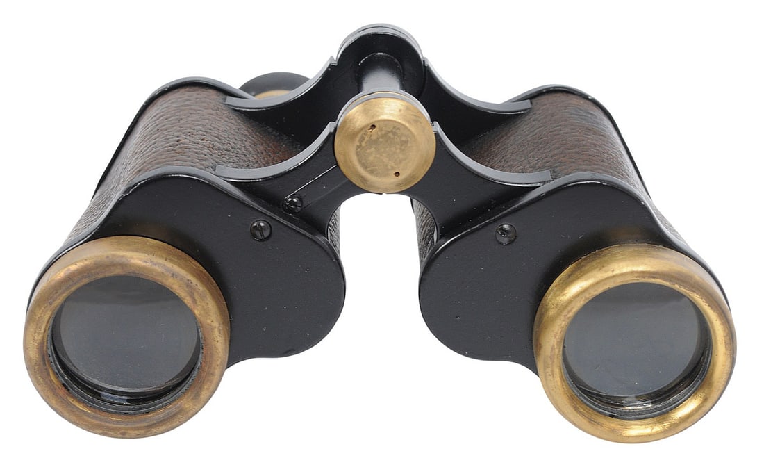 *German WWII Carl Zeiss Jena Silvamar 6x30 Field Binoculars (C3T) - 4