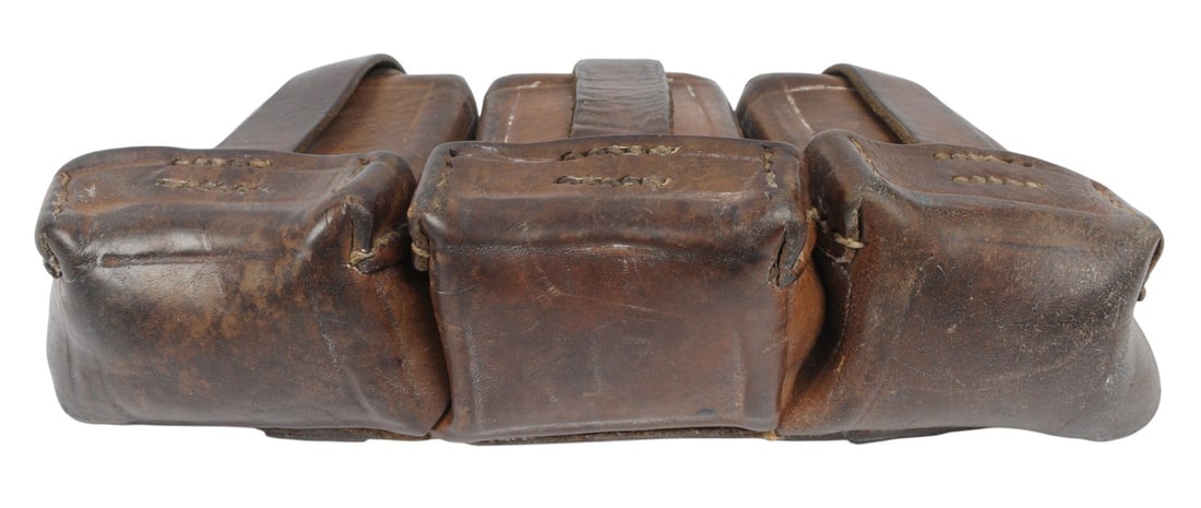 *German WWII 3 Cell K98 Mauser Ammo Pouches (C3T) - 3