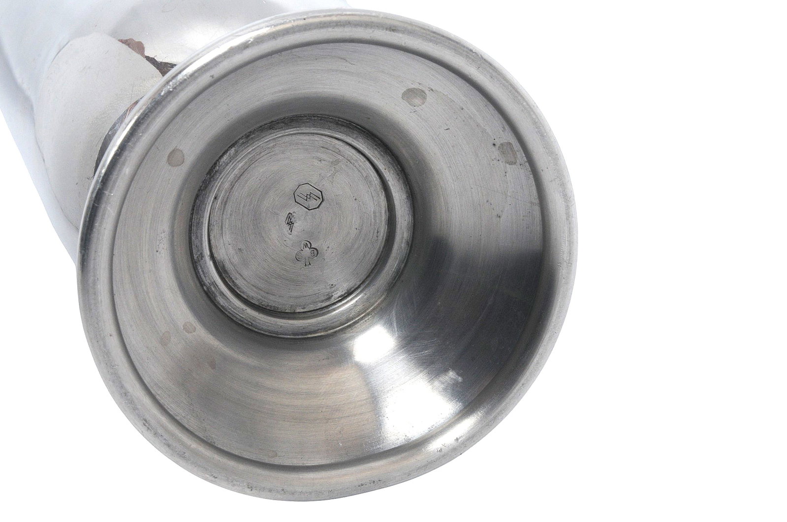 *German WWII BSW Made Waffen SS Sterling Silver Goblet (C3T) - 3