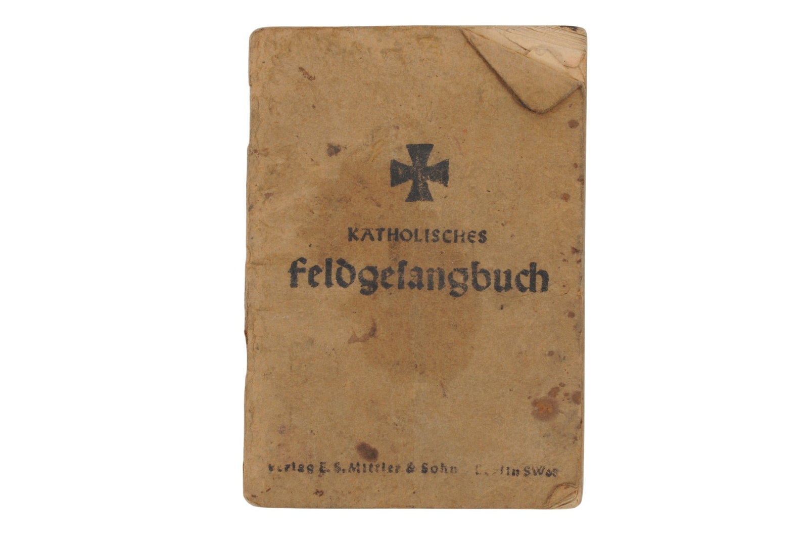 *German WWII Catholic Song Book "Feldgelangbuch" (C3T): A *German WWII Catholic Song Book "Feldgelangbuch" in good condition.