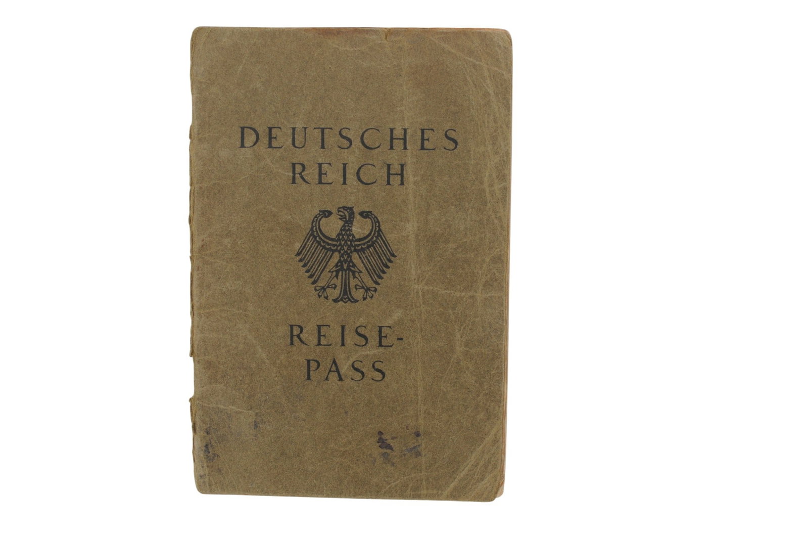 *German WWII Sold Buch, Reich pass, and Late War Propaganda Pamphlet Lot of 3 (C3T) - 7