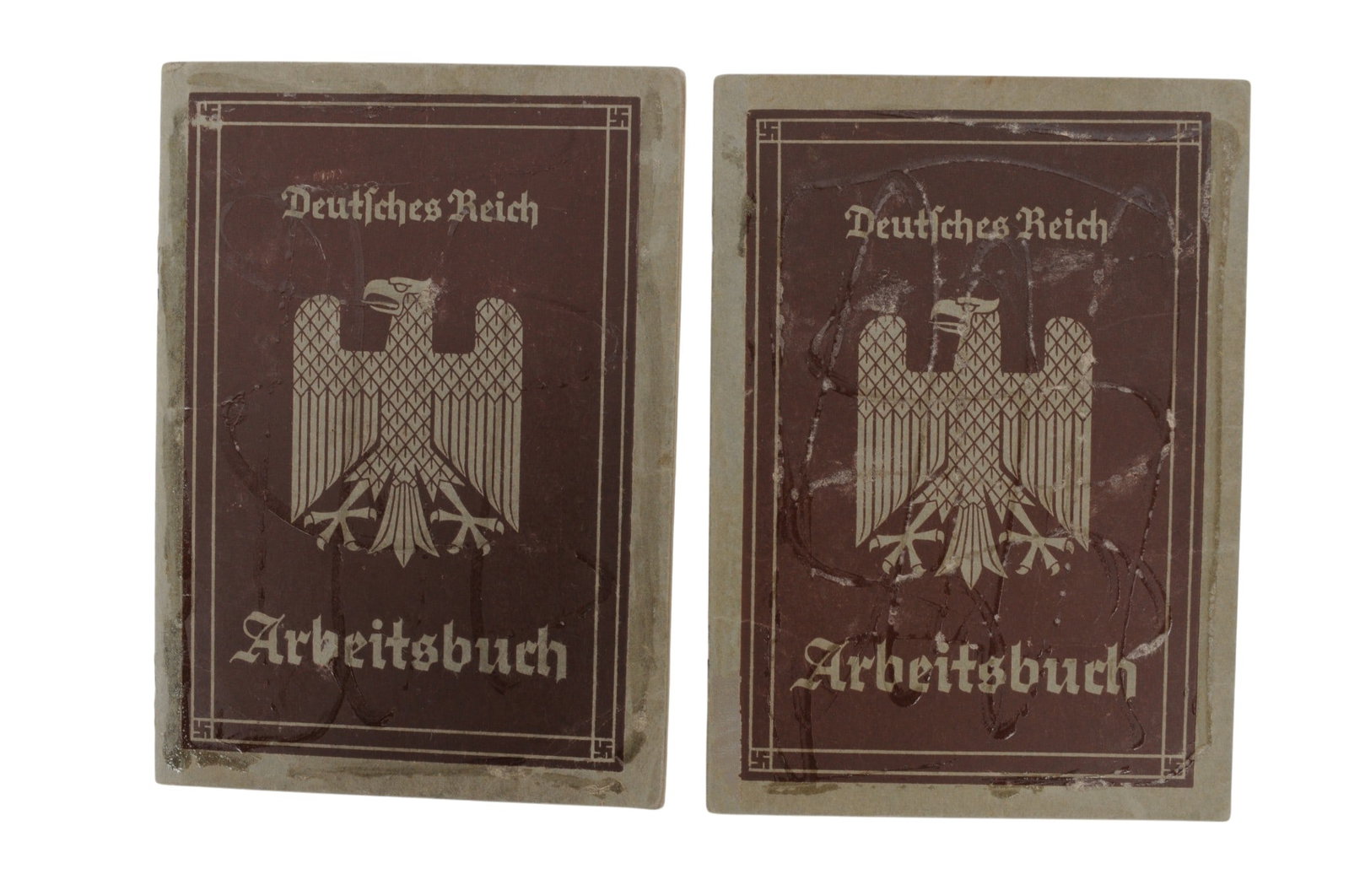 *German Pre WWII Weimar Identification Book Lot of 2 (C3T): A *German Pre WWII Weimar Identification Book Lot of 2 in good to very good condition.