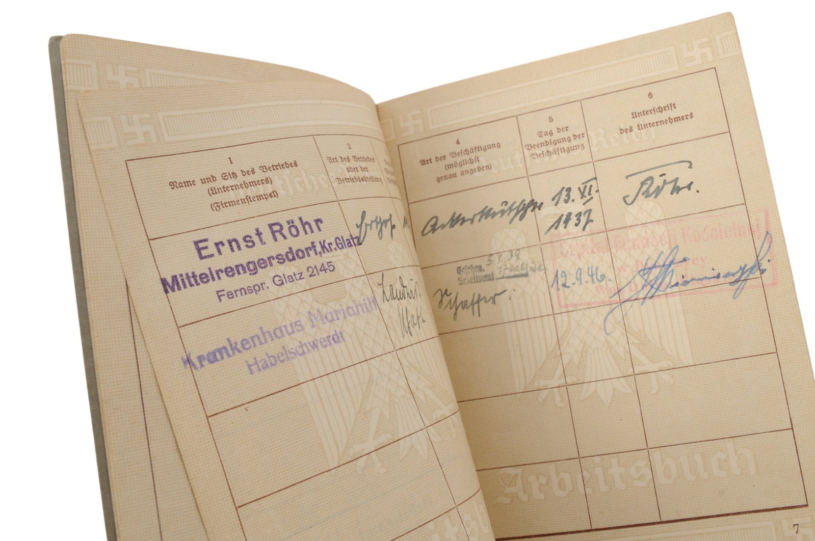 *German Pre WWII Weimar Identification Book Lot of 2 (C3T) - 4