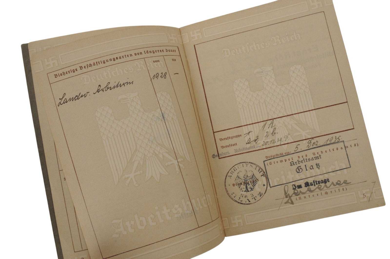 *German Pre WWII Weimar Identification Book Lot of 2 (C3T) - 7