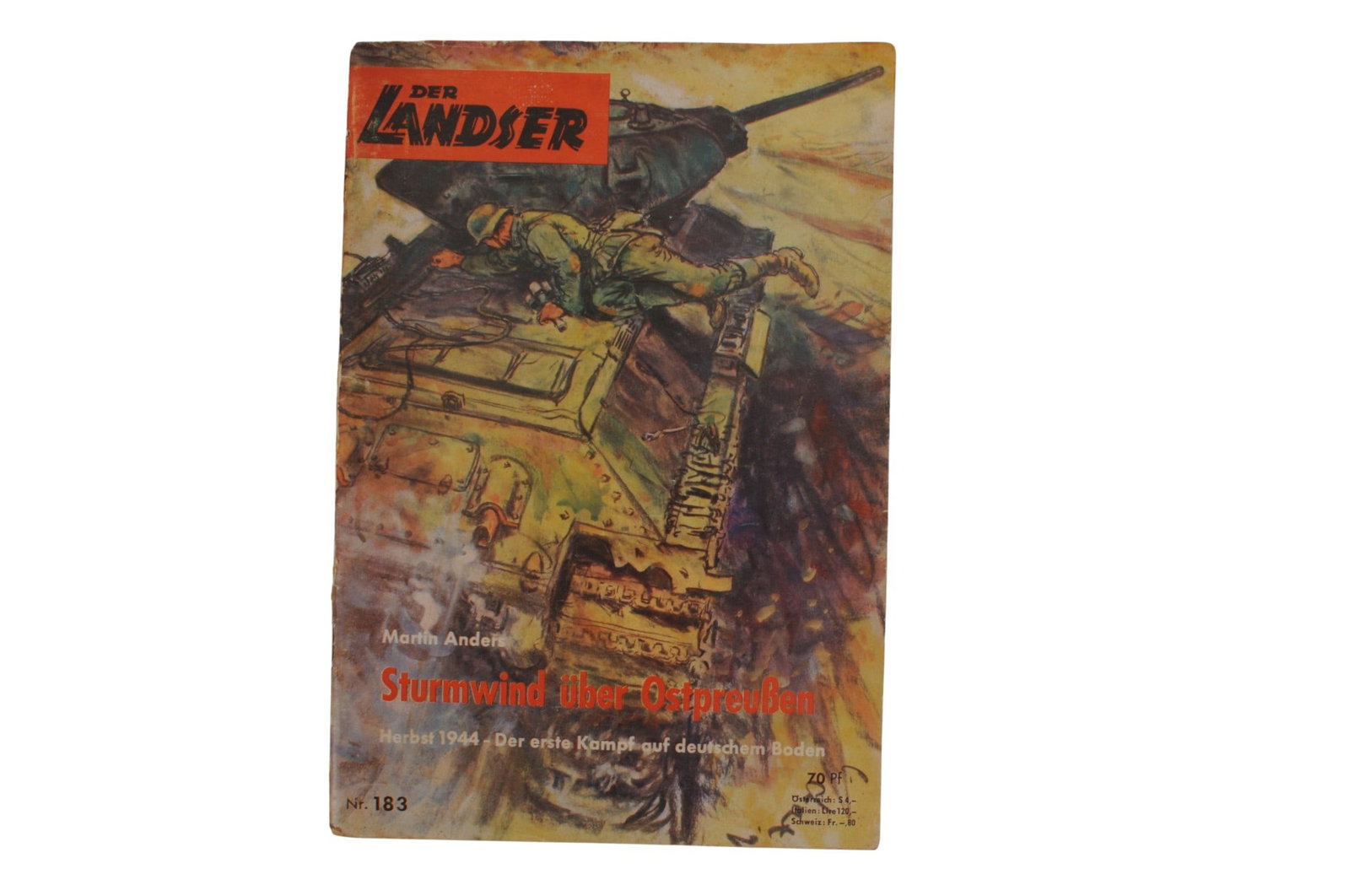 *German WWII Time Magazine and Comic Book Lot of 4 (C3T) - 10