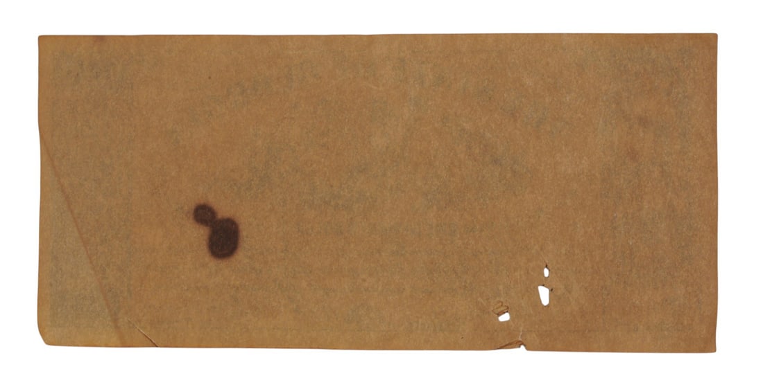 Civil War 1864 $10 State of Georgia treasury note (EDN) - 2