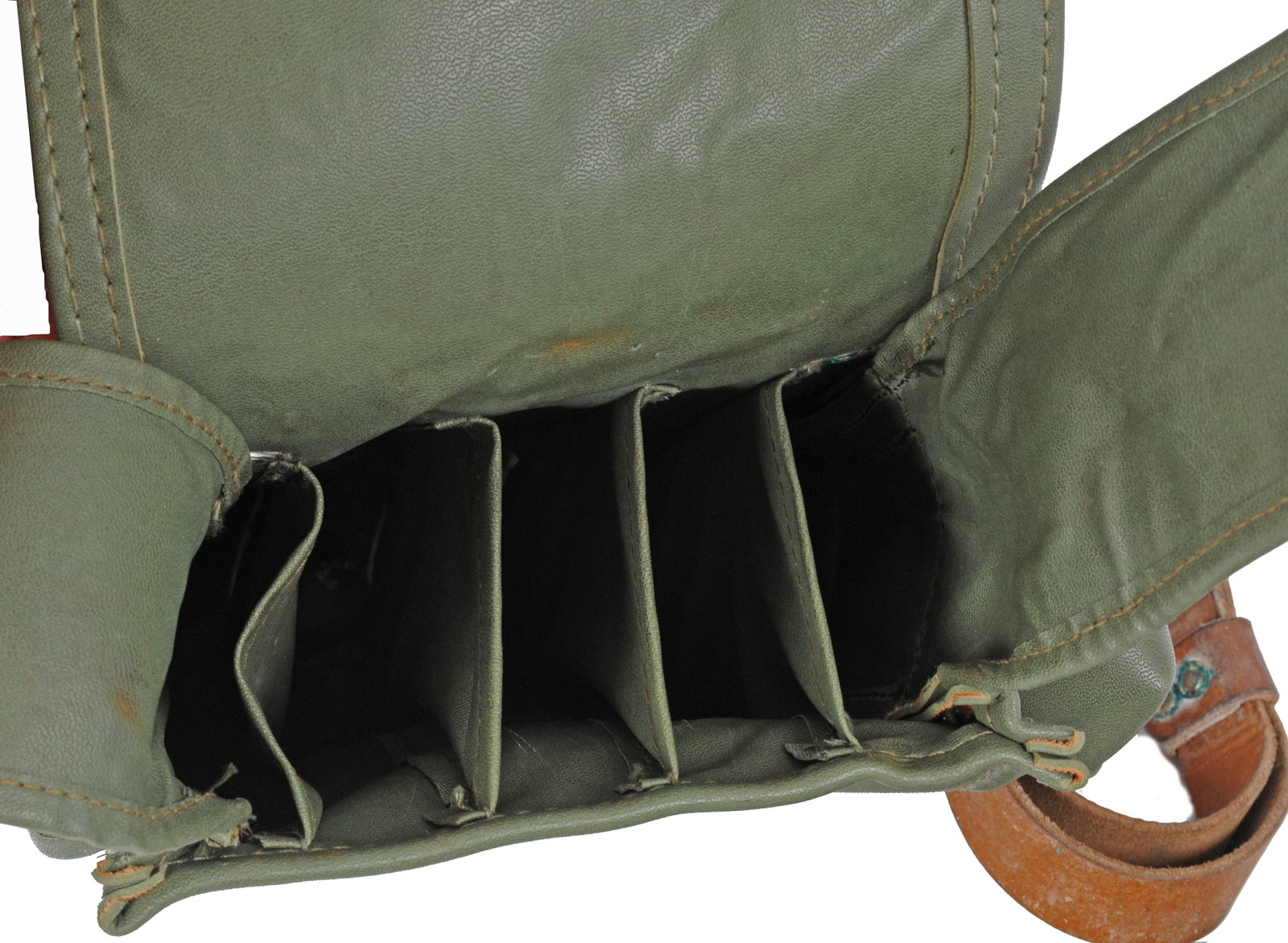 Hungarian AK47 Mag Pouch with 4 Steel 7.62x39mm AK 30 Rd. Magazines (SDJ) - 5