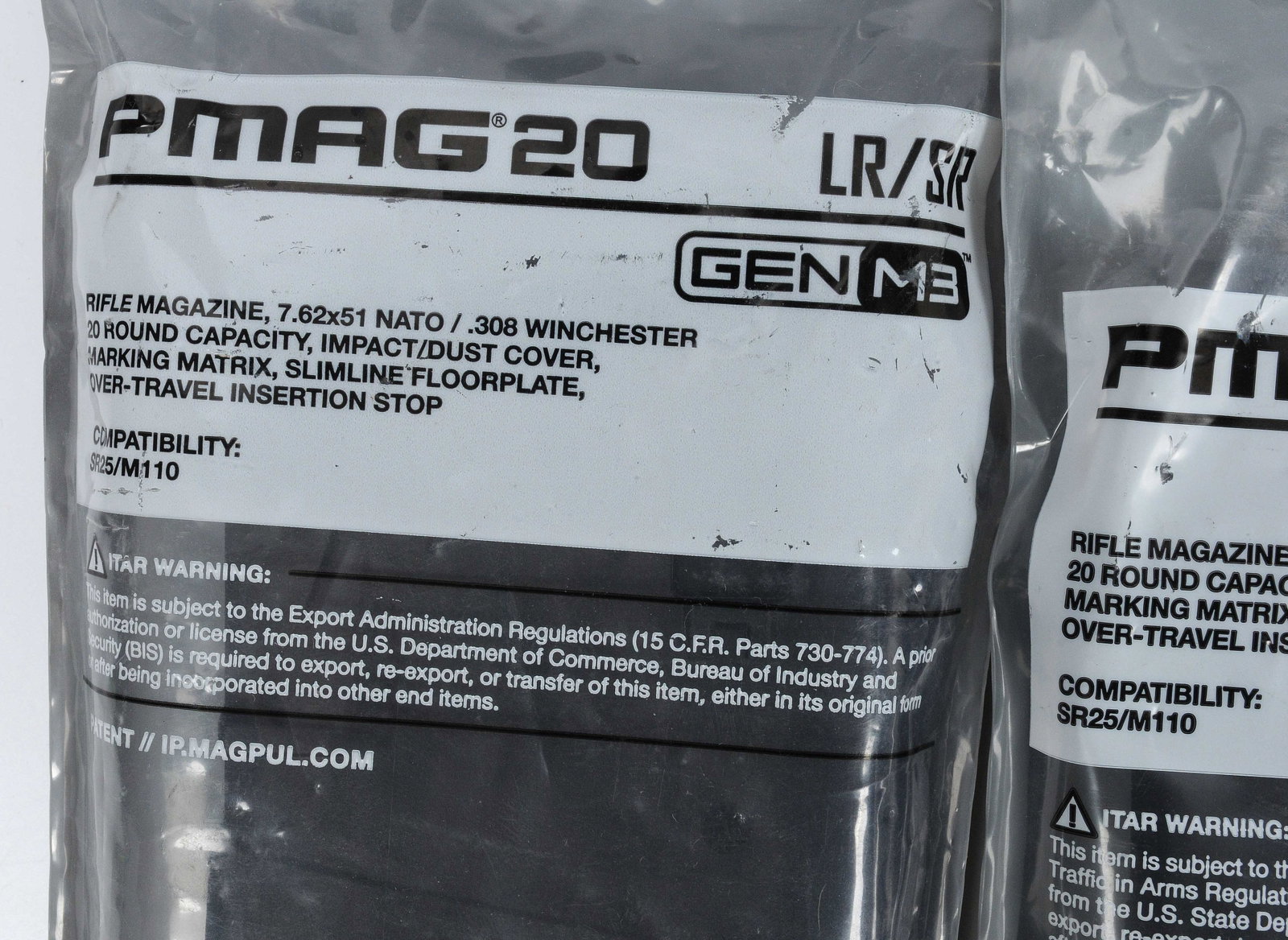 Magpul PMAG 7.62X51/.308 Magazine Lot of 10 (W3M) - 2